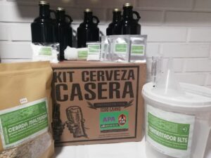 KIT Cerveza Artesanal Casera Todo Grano, para 5 lts.
