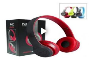 Pack 2 Audifonos Bluetooth P47 Stereo Radio Mp3 Inalambricos  + Envio Gratis