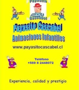 Animaciones Infantiles Payaso Cascabel – Cumpleaños -   Celebraciones - Santiago